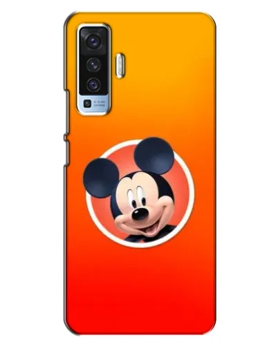 Чехол для Vivo X50 с картинкой «Mickey в круге»