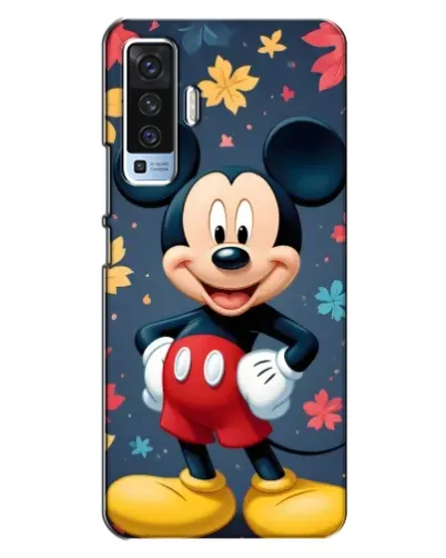 Чехол для Vivo X50 с картинкой «Осенний Mickey Mouse»