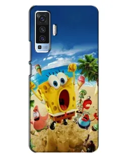 Чехол для Vivo X50 с картинкой «Развлечения на пляже»