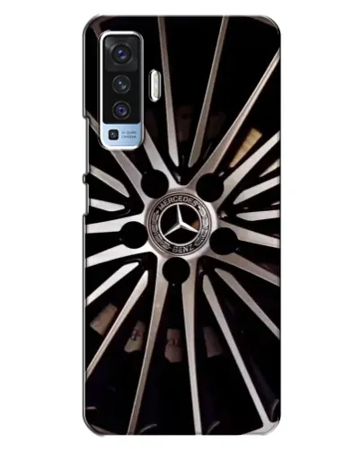 Чехол для Vivo X50 с картинкой «Диск Mercedes»