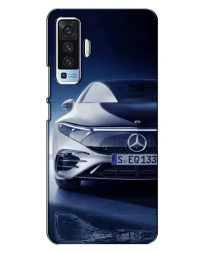 Чехол для Vivo X50 с картинкой «Mercedes EQ — будущее»