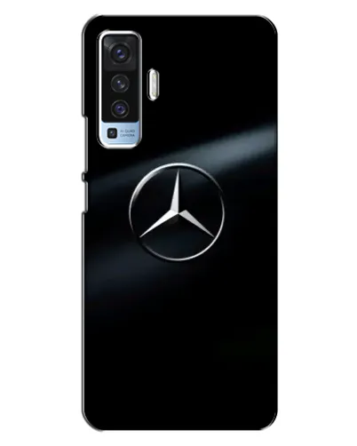 Чехол для Vivo X50 с картинкой «Mercedes на металле» Чехол для Vivo X50 с картинкой «Mercedes на металле»