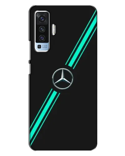 Чехол для Vivo X50 с картинкой «Спортивные линии Mercedes» Чехол для Vivo X50 с картинкой «Спортивные линии Mercedes»