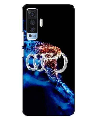 Чехол для Vivo X50 с картинкой «Энергия лого Audi»