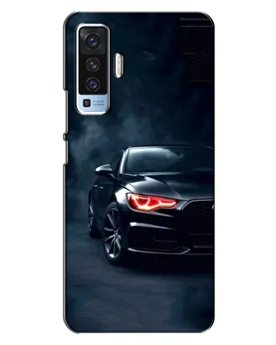 Чехол для Vivo X50 с картинкой «Audi — хищный взгляд»
