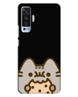 Чехол для Vivo X50 с картинкой «Пушин на черном» Чехол для Vivo X50 с картинкой «Пушин на черном»