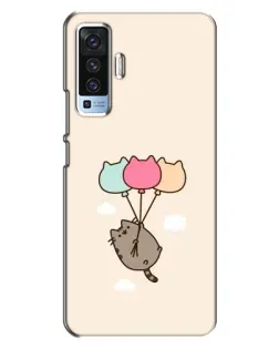 Чехол для Vivo X50 с картинкой «Пушин на шариках» Чехол для Vivo X50 с картинкой «Пушин на шариках»