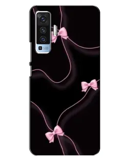 Чехол для Vivo X50 с картинкой «Розовые ленты»