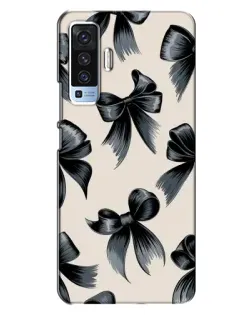 Чехол для Vivo X50 с картинкой «Банты Coquette»