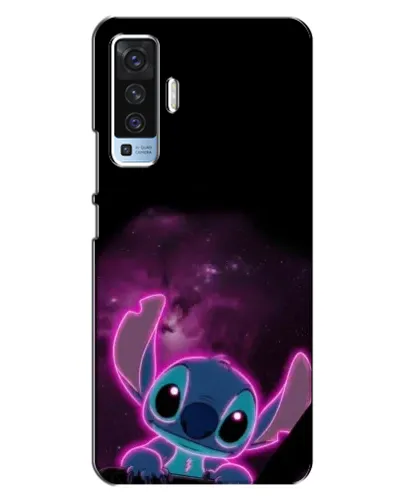 Чехол для Vivo X50 с картинкой «Неоновый Stitch»