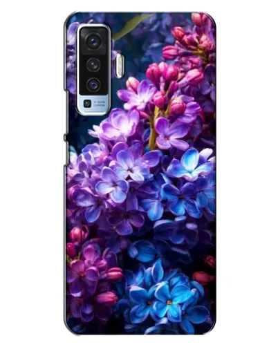 Чехол для Vivo X50 с картинкой «Сиреневый цвет»