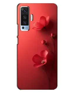 Чохол для Vivo X50 з картинкою «Макові суцвіття»