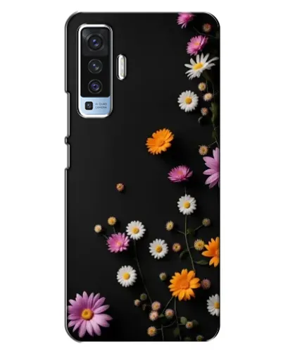 Чехол для Vivo X50 с картинкой «Цветочная композиция»