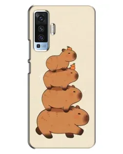 Чохол для Vivo X50 з картинкою «Вежа з капібар» Чохол для Vivo X50 з картинкою «Вежа з капібар»