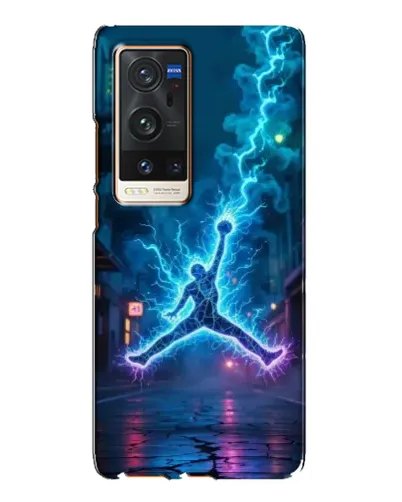 Чехол для Vivo X60 Pro Plus с картинкой «Jordan Gold Jumpman»
