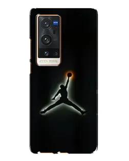 Чехол для Vivo X60 Pro Plus с картинкой «Jordan Gradient Logo»