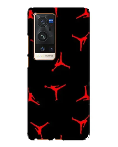 Чехол для Vivo X60 Pro Plus с картинкой «Jordan Red Pattern»