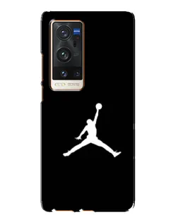 Чехол для Vivo X60 Pro Plus с картинкой «Jordan Silhouette»