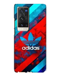 Чехол для Vivo X60 Pro Plus с картинкой «Абстракция Adidas»