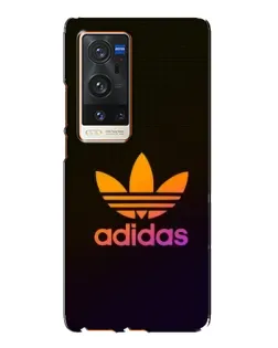 Чехол для Vivo X60 Pro Plus с картинкой «Градиент Adidas»