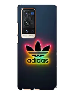 Чехол для Vivo X60 Pro Plus с картинкой «Неоновый Adidas»