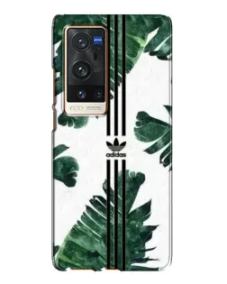 Чехол для Vivo X60 Pro Plus с картинкой «Пальмовые листья адидас»