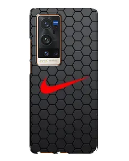 Чехол для Vivo X60 Pro Plus с картинкой «Nike — карбоновая сетка» Чехол для Vivo X60 Pro Plus с картинкой «Nike — карбоновая сетка»