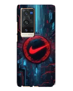 Чехол для Vivo X60 Pro Plus с картинкой «Техногенный стиль Nike» Чехол для Vivo X60 Pro Plus с картинкой «Техногенный стиль Nike»