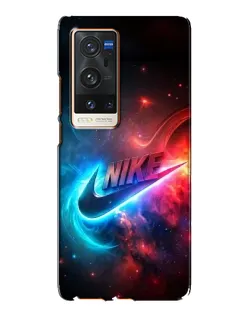 Чехол для Vivo X60 Pro Plus с картинкой «Огненный логотип Nike» Чехол для Vivo X60 Pro Plus с картинкой «Огненный логотип Nike»
