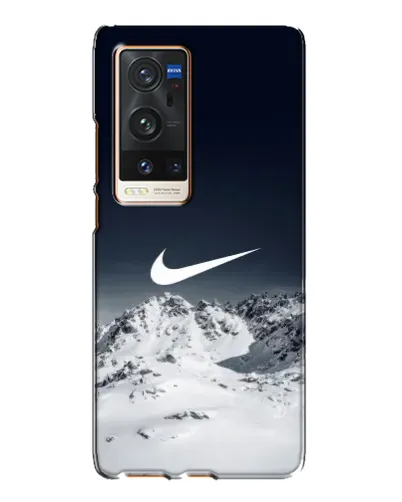 Чехол для Vivo X60 Pro Plus с картинкой «Nike — зимние горы» Чехол для Vivo X60 Pro Plus с картинкой «Nike — зимние горы»