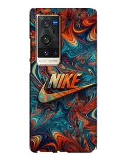 Чехол для Vivo X60 Pro Plus с картинкой «Nike в абстракции» Чехол для Vivo X60 Pro Plus с картинкой «Nike в абстракции»