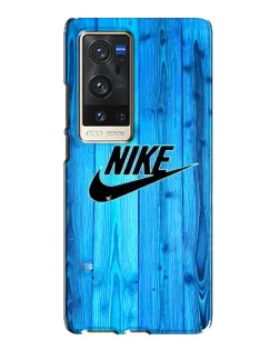 Чехол для Vivo X60 Pro Plus с картинкой «Голубое дерево Nike» Чехол для Vivo X60 Pro Plus с картинкой «Голубое дерево Nike»