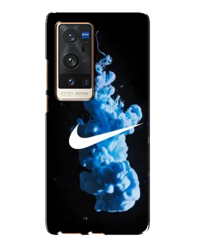 Чехол для Vivo X60 Pro Plus с картинкой «Nike и синий дым» Чехол для Vivo X60 Pro Plus с картинкой «Nike и синий дым»