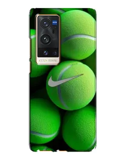 Чехол для Vivo X60 Pro Plus с картинкой «Теннисные мячи Найк» Чехол для Vivo X60 Pro Plus с картинкой «Теннисные мячи Найк»