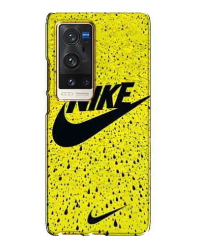 Чехол для Vivo X60 Pro Plus с картинкой «Желтый текстурный Nike» Чехол для Vivo X60 Pro Plus с картинкой «Желтый текстурный Nike»