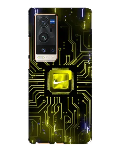 Чехол для Vivo X60 Pro Plus с картинкой «Nike — золотая искра» Чехол для Vivo X60 Pro Plus с картинкой «Nike — золотая искра»