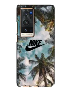 Чехол для Vivo X60 Pro Plus с картинкой «Тропический принт Nike» Чехол для Vivo X60 Pro Plus с картинкой «Тропический принт Nike»