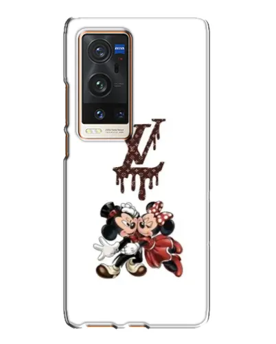 Чехол для Vivo X60 Pro Plus с картинкой «LV и Микки Маус» Чехол для Vivo X60 Pro Plus с картинкой «LV и Микки Маус»