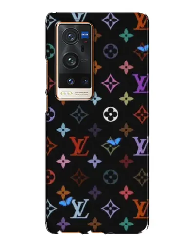 Чехол для Vivo X60 Pro Plus с картинкой «Цветная монограмма LV» Чехол для Vivo X60 Pro Plus с картинкой «Цветная монограмма LV»