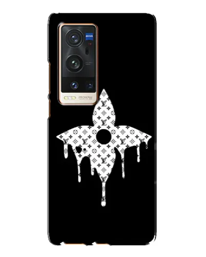 Чехол для Vivo X60 Pro Plus с картинкой «Цветочная монограмма» Чехол для Vivo X60 Pro Plus с картинкой «Цветочная монограмма»