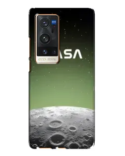 Чехол для Vivo X60 Pro Plus с картинкой «NASA — лунный градиент»
