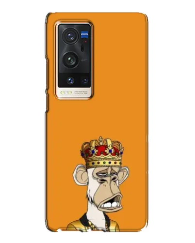 Чехол для Vivo X60 Pro Plus с картинкой «Золотая обезьяна Bored Ape» Чехол для Vivo X60 Pro Plus с картинкой «Золотая обезьяна Bored Ape»