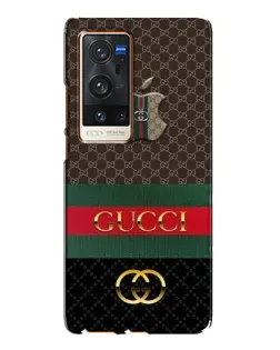 Чехол для Vivo X60 Pro Plus с картинкой «Gucci — брендированный десерт»