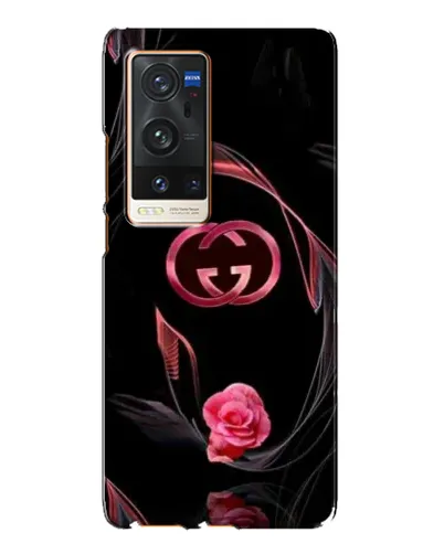 Чехол для Vivo X60 Pro Plus с картинкой «Gucci — неоновая роза»