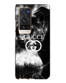 Чехол для Vivo X60 Pro Plus с картинкой «Gucci — дикая природа»