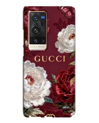 Чехол для Vivo X60 Pro Plus с картинкой «Gucci — бордовые розы» Чехол для Vivo X60 Pro Plus с картинкой «Gucci — бордовые розы»