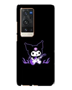 Чехол для Vivo X60 Pro Plus с картинкой «Электрическая Kuromi»