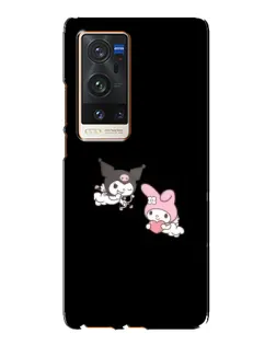 Чехол для Vivo X60 Pro Plus с картинкой «My Melody и Kuromi»