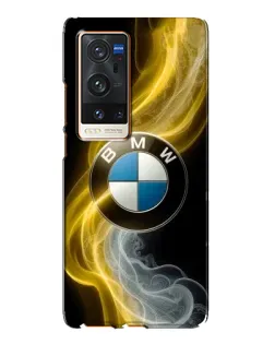 Чохол для Vivo X60 Pro Plus з картинкою «Золотистий дим BMW» Чохол для Vivo X60 Pro Plus з картинкою «Золотистий дим BMW»