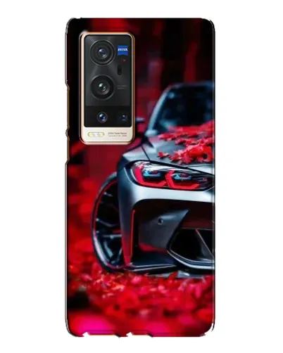 Чохол для Vivo X60 Pro Plus з картинкою «Спортивна BMW та квіти» Чохол для Vivo X60 Pro Plus з картинкою «Спортивна BMW та квіти»